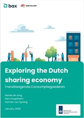 Cover Exploring the Dutch sharing economy