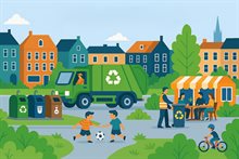 Slimme Afvalinzameling in Binnensteden zonder tekst