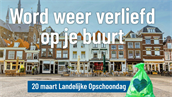 Word weer verliefd op je eigen buurt - 20 maart Landelijke Opschoondag