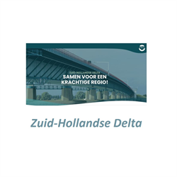 Logo Regio deal Zuid-Hollandse Delta, link naar een interview.