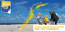 De Beach CleanupTour is bedoeld om 'de héle Noordzeekust' schoon te maken, van 1 tot en met 15 augustus