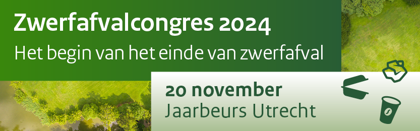 Zwerfafvalcongres 2024, Het begin van het einde van zwerfafval, 20 november, Jaarbeurs Utrecht