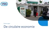 Voorblad Position paper De circulaire economie, van de VNG.