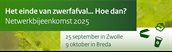 Het einde van zwerfafval... Hoe dan? Netwerkbijeenkomst 2025, 25 september in Zwolle, 9 oktober in Breda