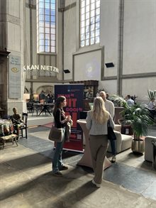 De Netwerkbijeenkomst in Zwolle was in een kerk